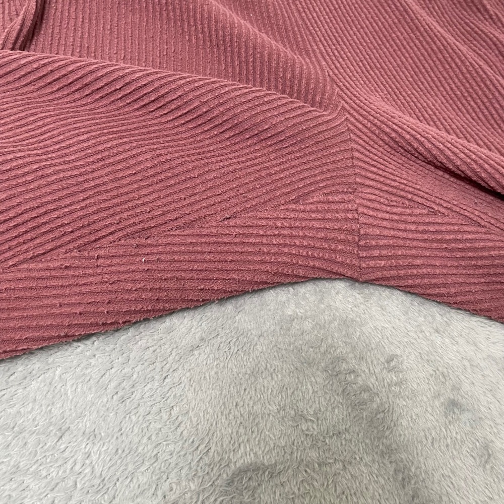 Wild Fable Womens XL Ribbed Flare Pants Dusty Rose High Rise Bell Bottom Y2K - Picture 6 of 12